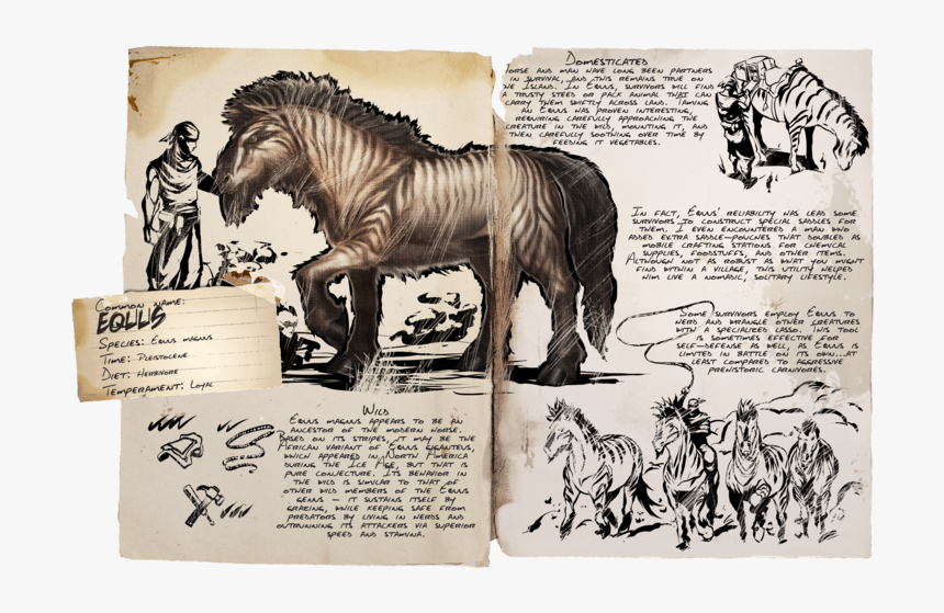 Ark Survival Evolved Equus, HD Png Download, Free Download