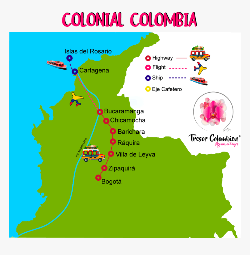 Mapa De Colombia, HD Png Download, Free Download