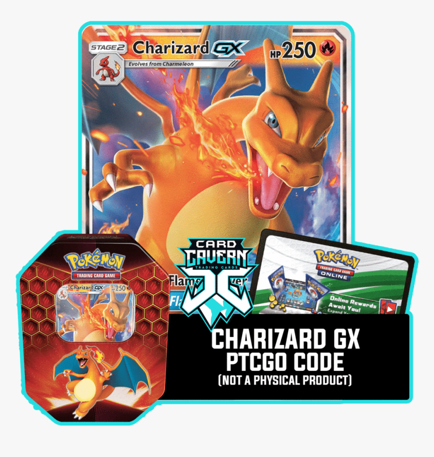 Hidden Fates Charizard Tin, HD Png Download, Free Download