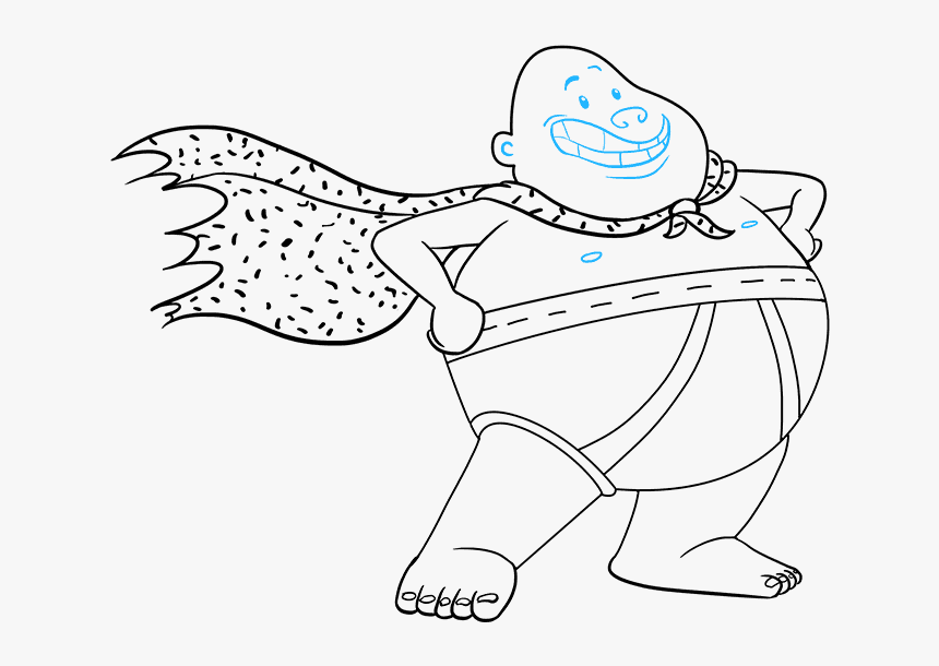 Captain UnderPants Drawing