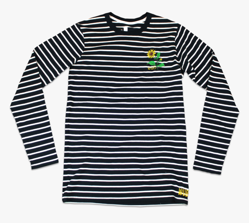 Sunflower Stripe Longsleeve - Comme De Garcons Long Sleeve Gray, HD Png Download, Free Download