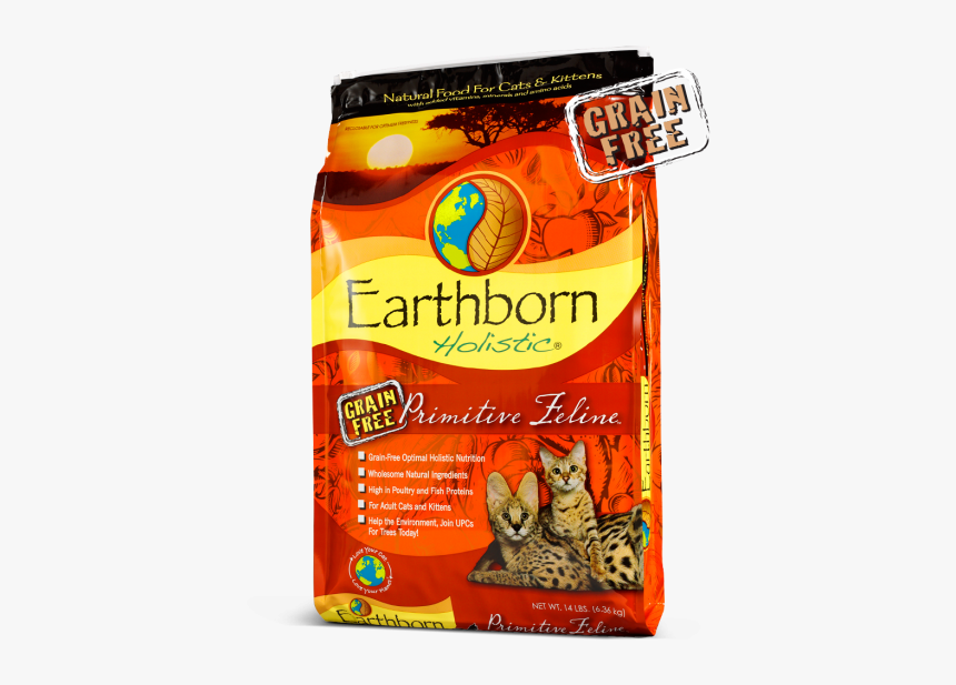 Primitive Feline™ Bag - Earthborn Primitive Feline, HD Png Download, Free Download