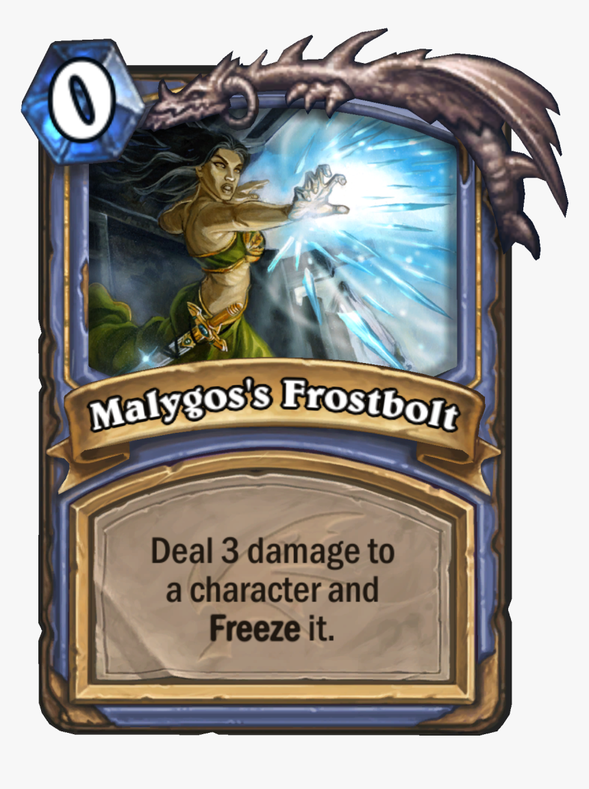 Frostbolt Hearthstone HD Png Download Kindpng   586 5865932 Frostbolt Hearthstone Hd Png Download 