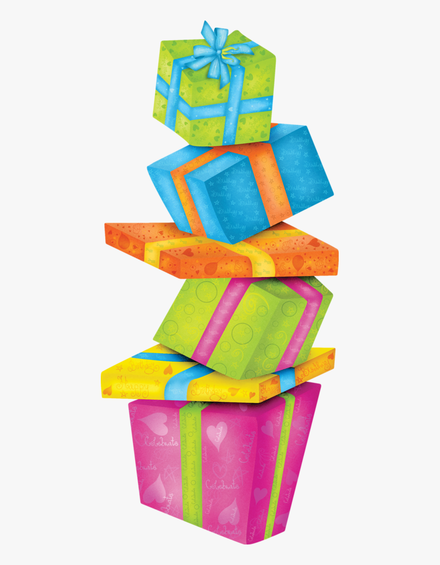 Present Clipart Birthday Stuff - Birthday Gift Clipart Png, Transparent Png, Free Download