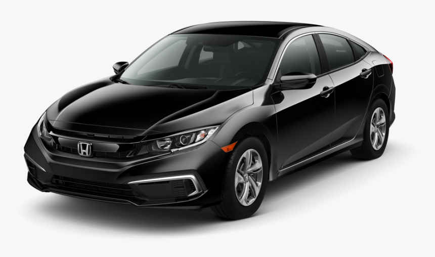 2019 Honda Civic Lx Sedan - Honda Civic 2019 Black, HD Png Download, Free Download