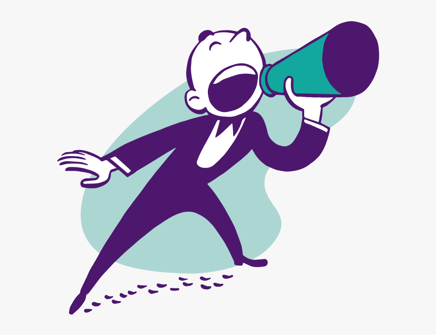 Guy Yelling Promotions - Promotions Clipart, HD Png Download, Free Download