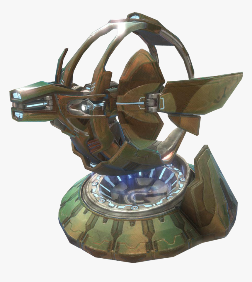 Fuel Rod Shade Turret , Png Download - Halo Covenant Shade Turret, Transparent Png, Free Download