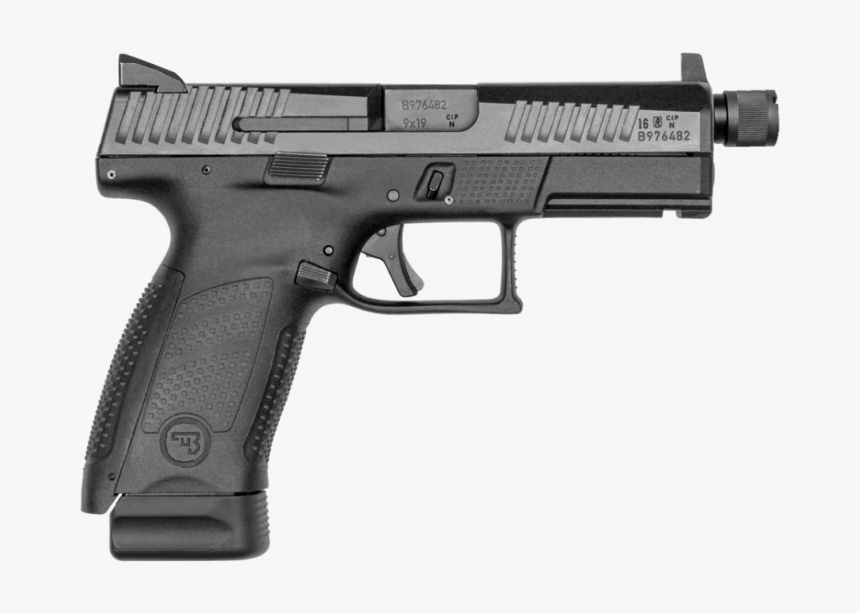 Cz P10c Suppressor Ready, HD Png Download, Free Download