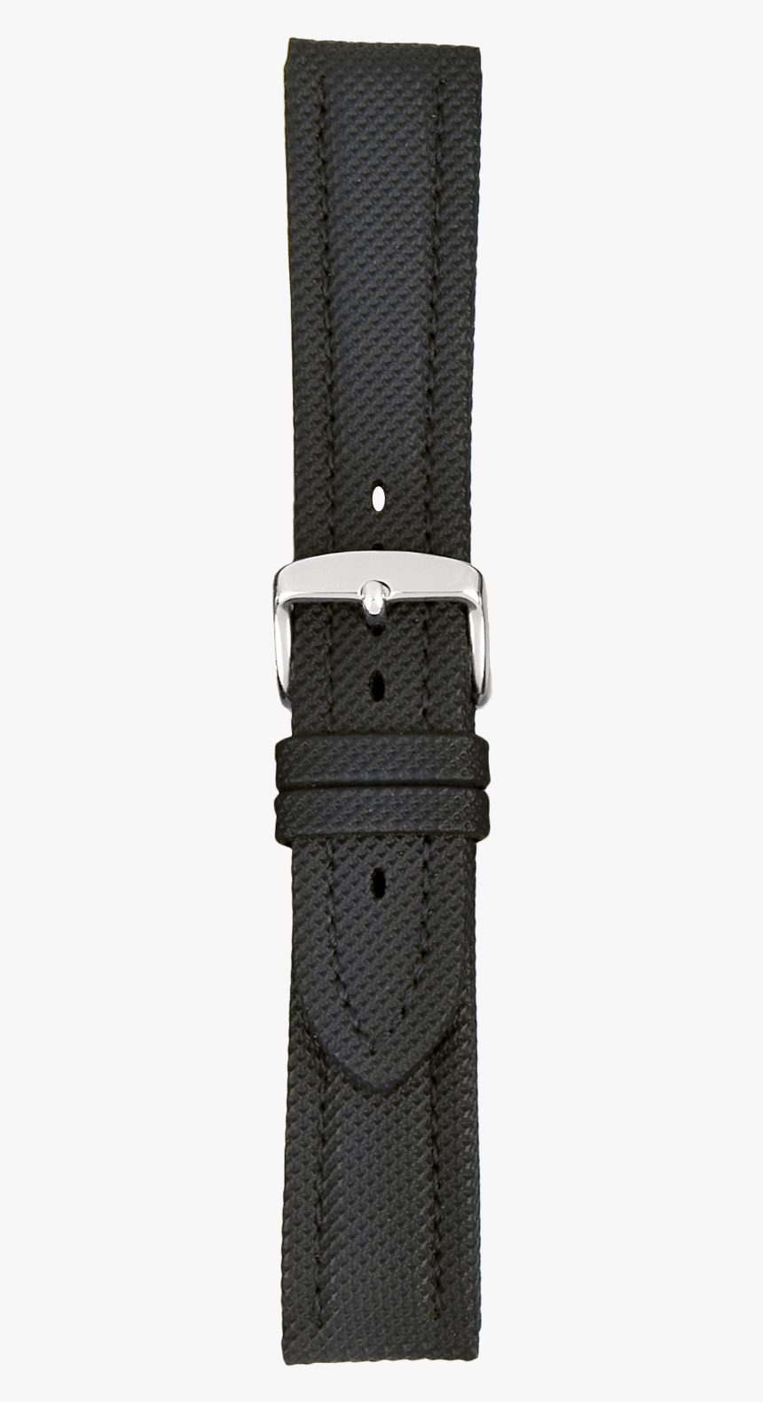 22 Mm Black Kevlar Grain Leather Strap - Strap, HD Png Download, Free Download