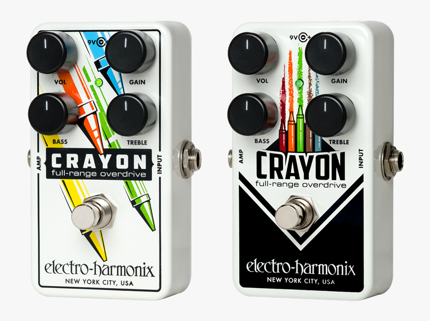 Crayon - Electro Harmonix Crayon 76 Full Range Overdrive Pedal, HD Png Download, Free Download