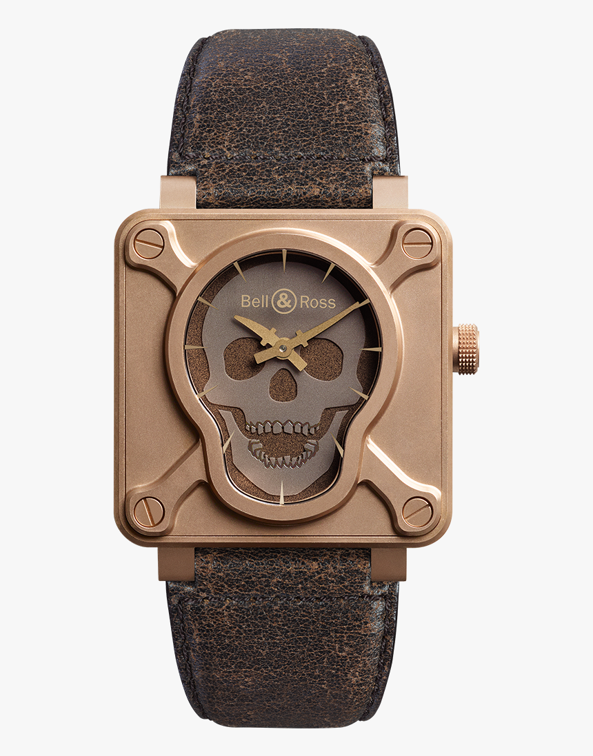 Bell & Ross Skull Bronze, HD Png Download, Free Download