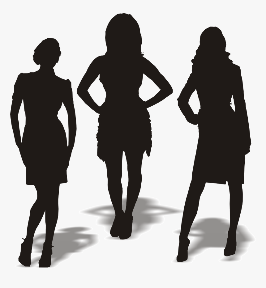 Business Women Silhouette Png, Transparent Png, Free Download