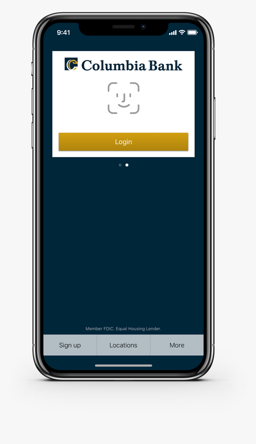 Columbia Bank App Preview - Smartphone, HD Png Download, Free Download