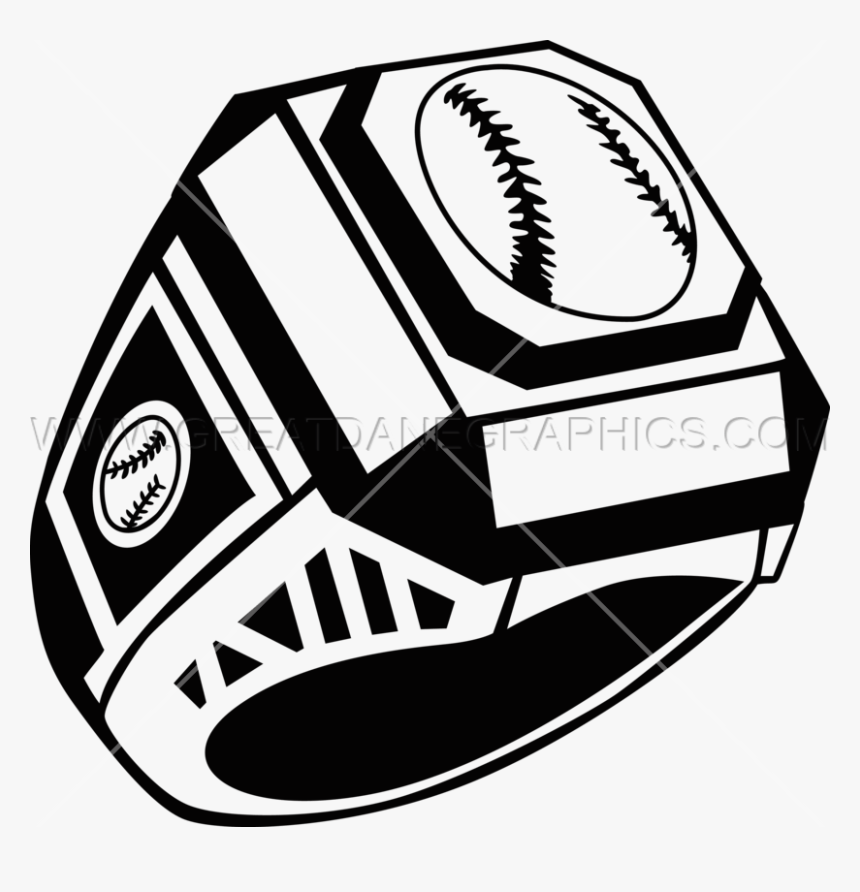 Baseball Clipart Ring - Football Ring Championship Ring Clipart, HD Png Download, Free Download