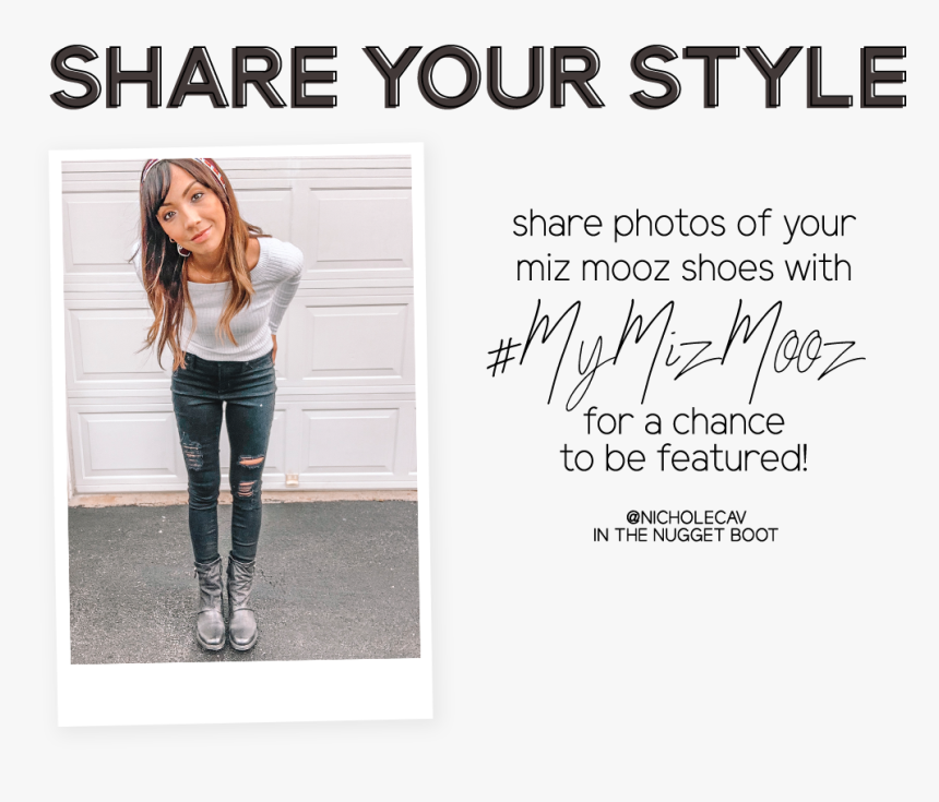 Share Your Style Share Photos Of Your Miz Mooz Shoes - Girl, HD Png Download, Free Download