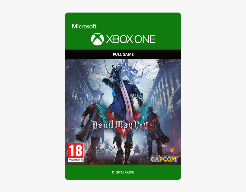 Imported Dwnld51492 Large - Devil May Cry 5 Standard Edition Xbox One, HD Png Download, Free Download