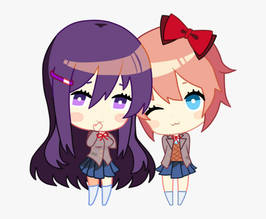 Doki Doki Literature Club Png, Transparent Png, Free Download