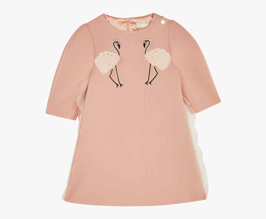 Pink Flamingo Dress - White Stork, HD Png Download, Free Download