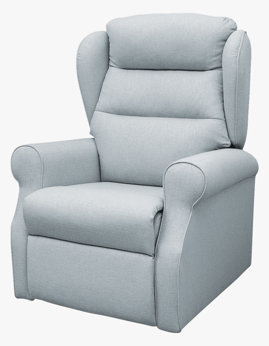 Reclining Armchair Manual Push Back Operation With - Club Chair, HD Png Download, Free Download