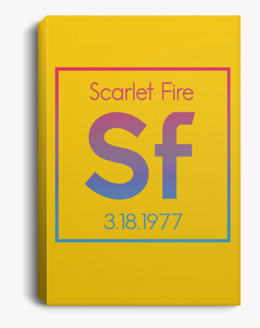 Scarlet Fire Chemistry Portrait Canvas - Graphic Design, HD Png Download, Free Download