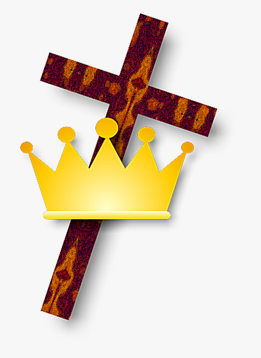 Christian Cross And Crown, HD Png Download, Free Download