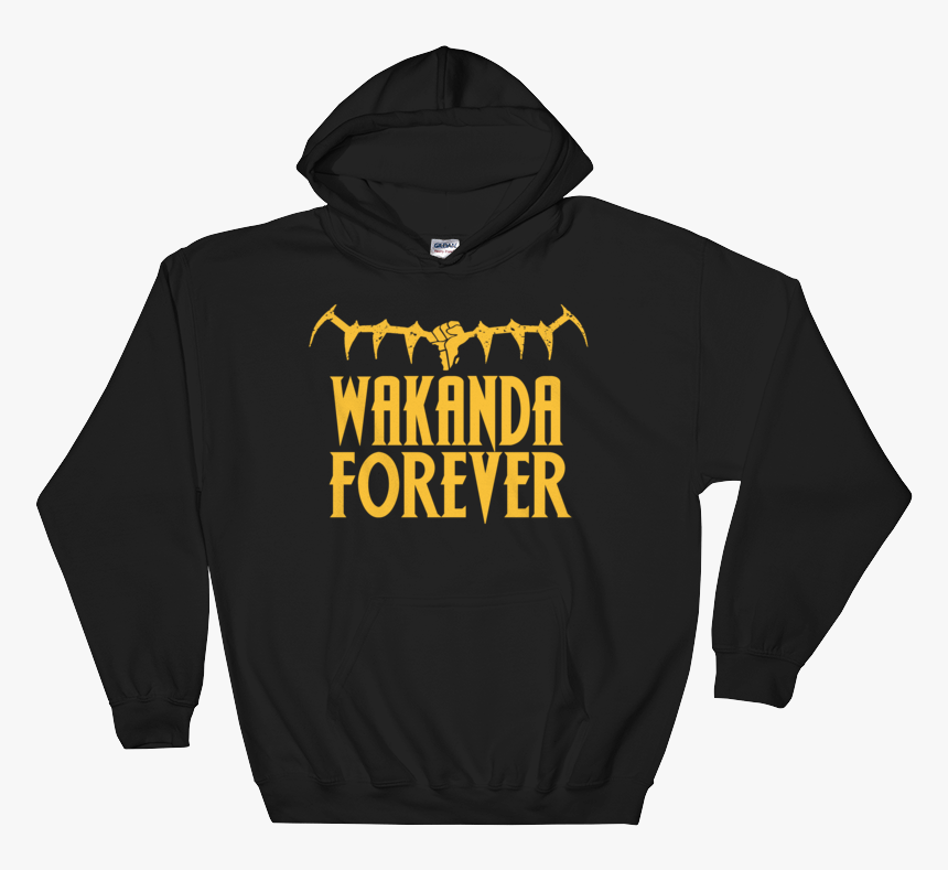 Wakanda Forever Hoodie - Hoodie, HD Png Download, Free Download