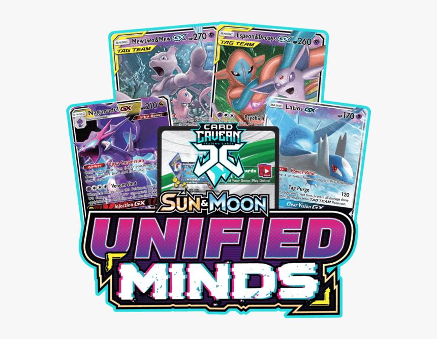 Pokemon Unified Minds Logo, HD Png Download - kindpng