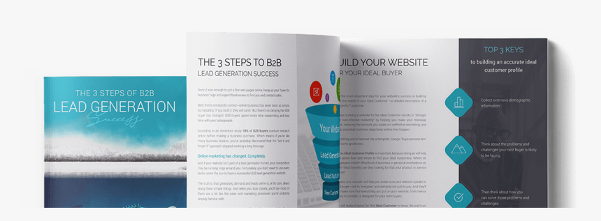 Lead Generation Title Bar - Brochure, HD Png Download, Free Download