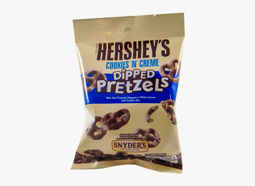 Hersheys Cookies N Creme Dipped Pretzels - Chocolate-covered Raisin, HD Png Download, Free Download