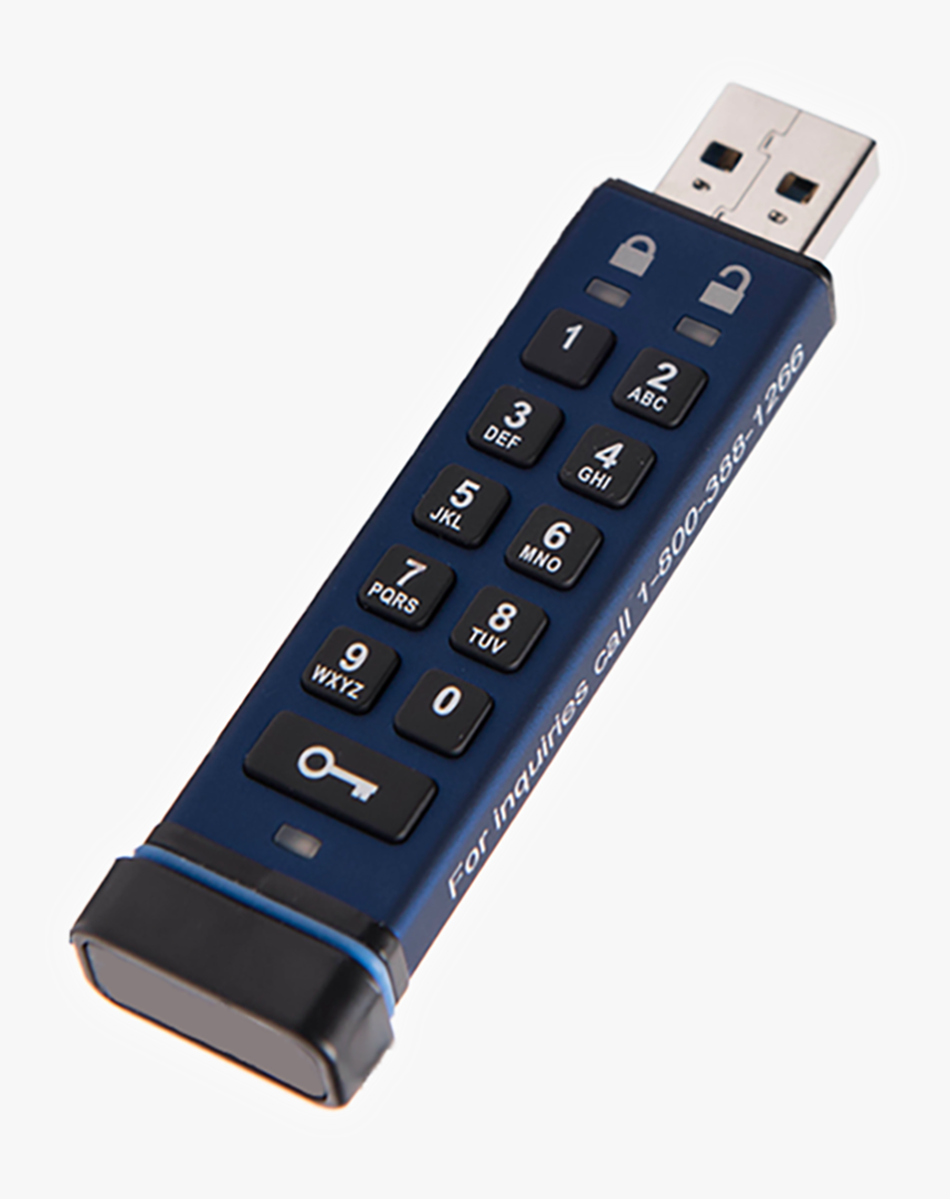 Encrypted Flash Drive Transparent Background - Usb Flash Drive, HD Png Download, Free Download