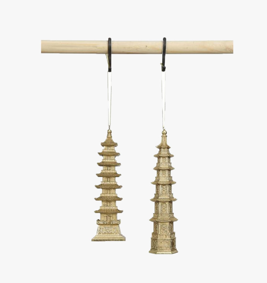 Pagoda Ornament- Set Of - Earrings, HD Png Download, Free Download