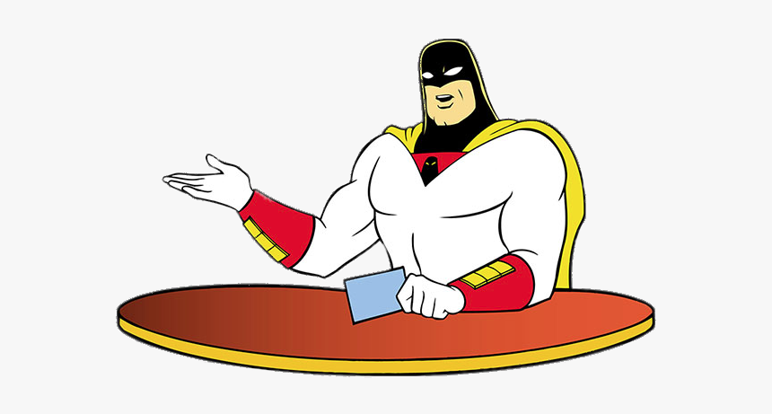 Space Ghost At The Table - Space Ghost Coast To Coast Png, Transparent Png, Free Download