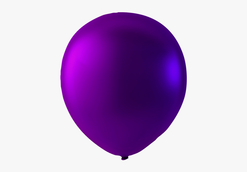 Metallic Purple Png - Balloon, Transparent Png, Free Download