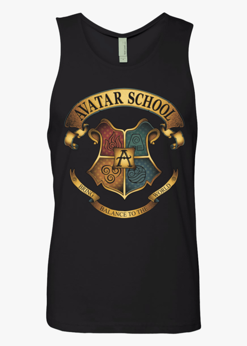 Avatar School Men"s Premium Tank Top - Sleeveless Shirt, HD Png Download, Free Download