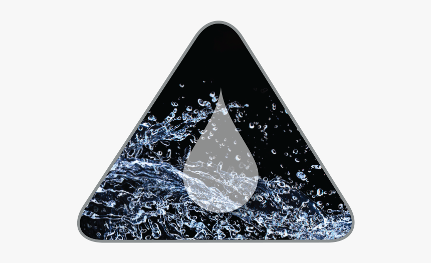 Water Damage Restoration - Triangle, HD Png Download, Free Download