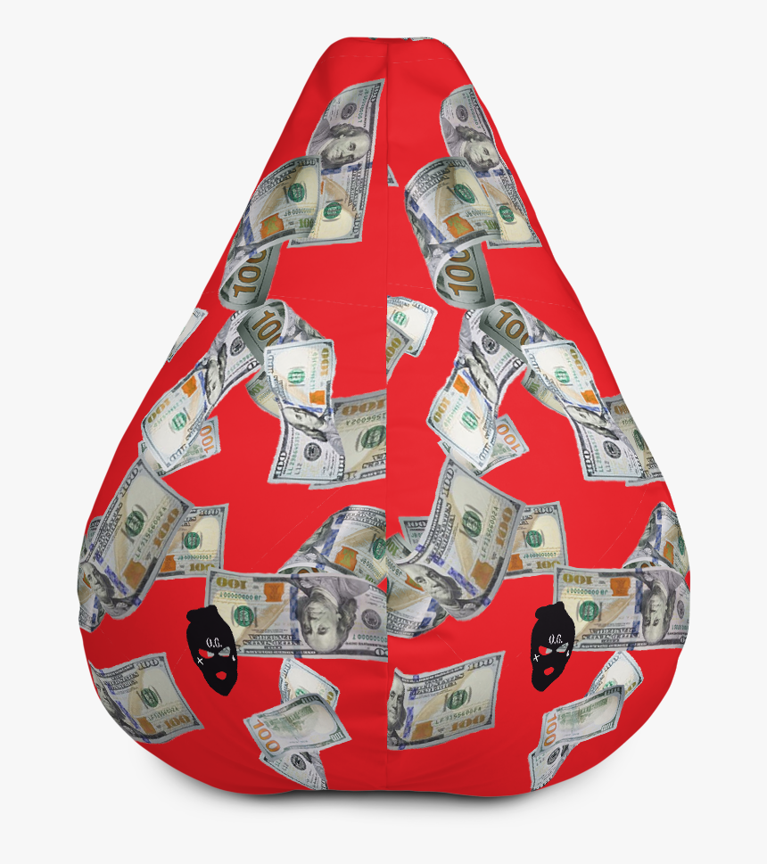 Money Red Bean Bag - Patchwork, HD Png Download, Free Download