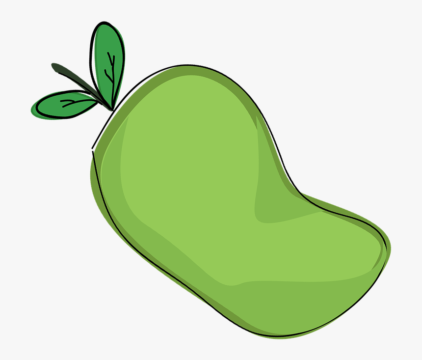 Mango, Fruit, Cartoon, Tropical, Healthy, Sweet, HD Png Download, Free Download