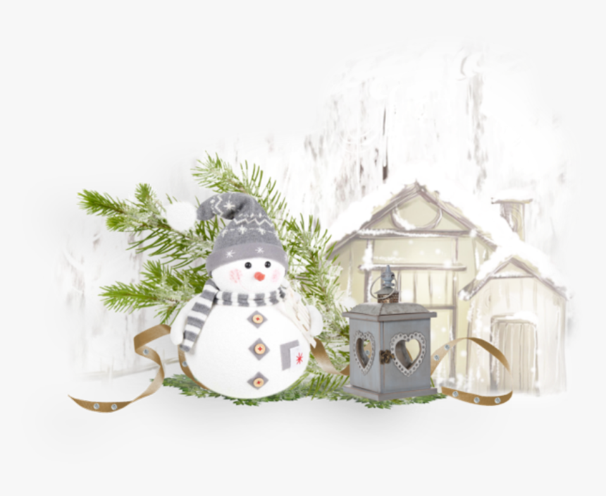 Transparent Winter Scene Png - Snowman, Png Download, Free Download