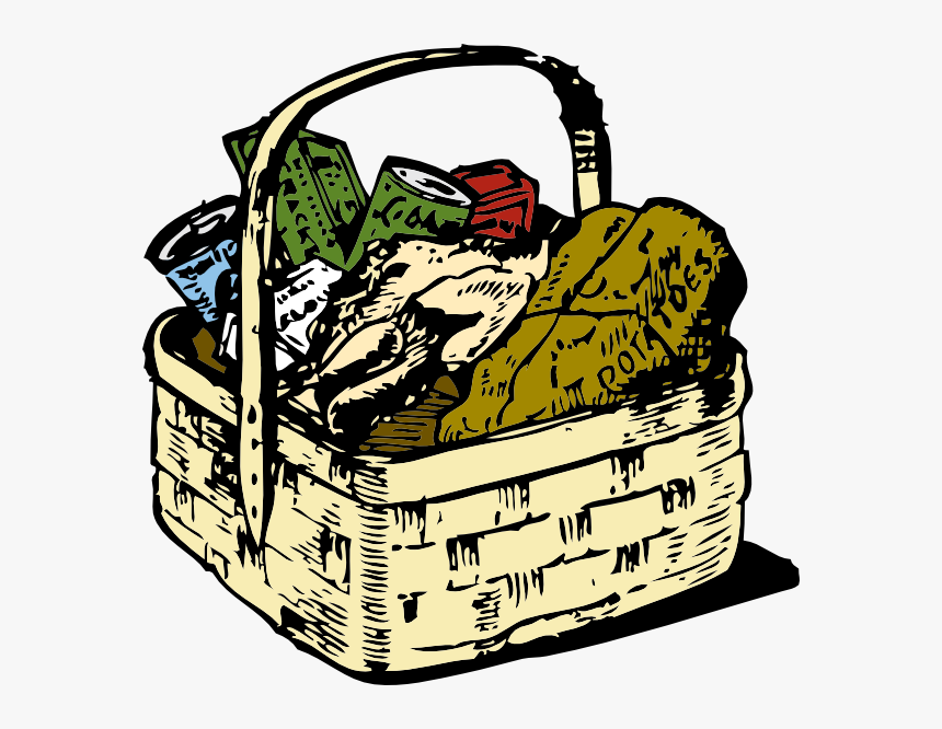 Food Basket Clip Art, HD Png Download, Free Download