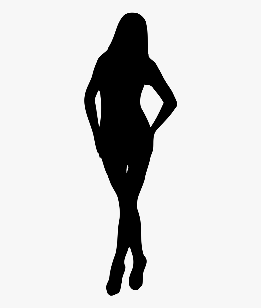 Silhouette Woman Female Clip Art - Woman Silhouette Clipart, HD Png Download, Free Download