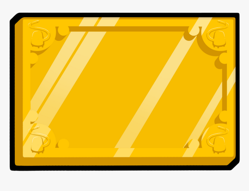 Gold Plaque Png - Sign, Transparent Png, Free Download