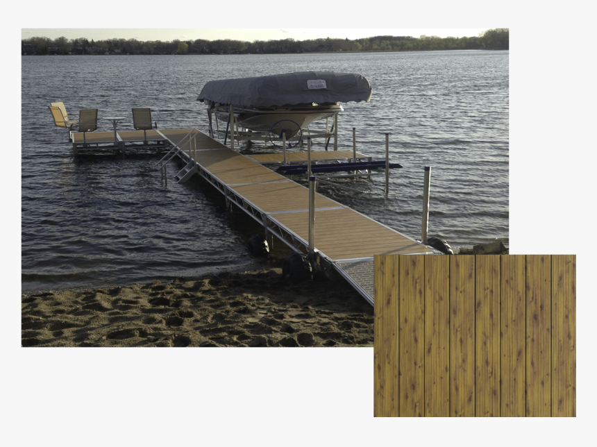 Lake Clipart Wooden Dock - Marina, HD Png Download, Free Download