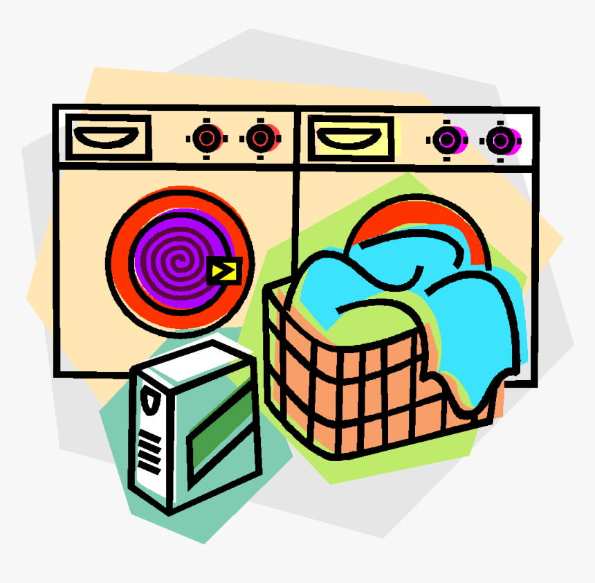 Dirty Dishes Pictures - Laundry Clipart Transparent, HD Png Download, Free Download