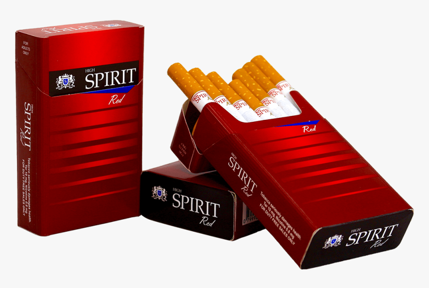 High Spirit Red - Plain Cigarette Packaging Thailand, HD Png Download, Free Download