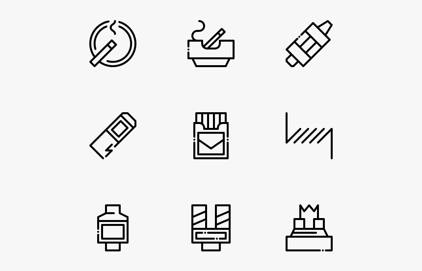 Vape Icons, HD Png Download, Free Download