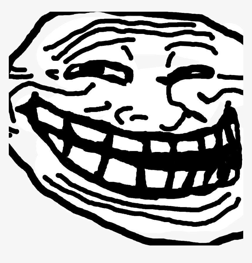 Troll Face, HD Png Download - kindpng