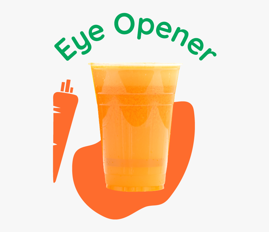 Eye Opener Juice - Carrot Silhouette, HD Png Download, Free Download