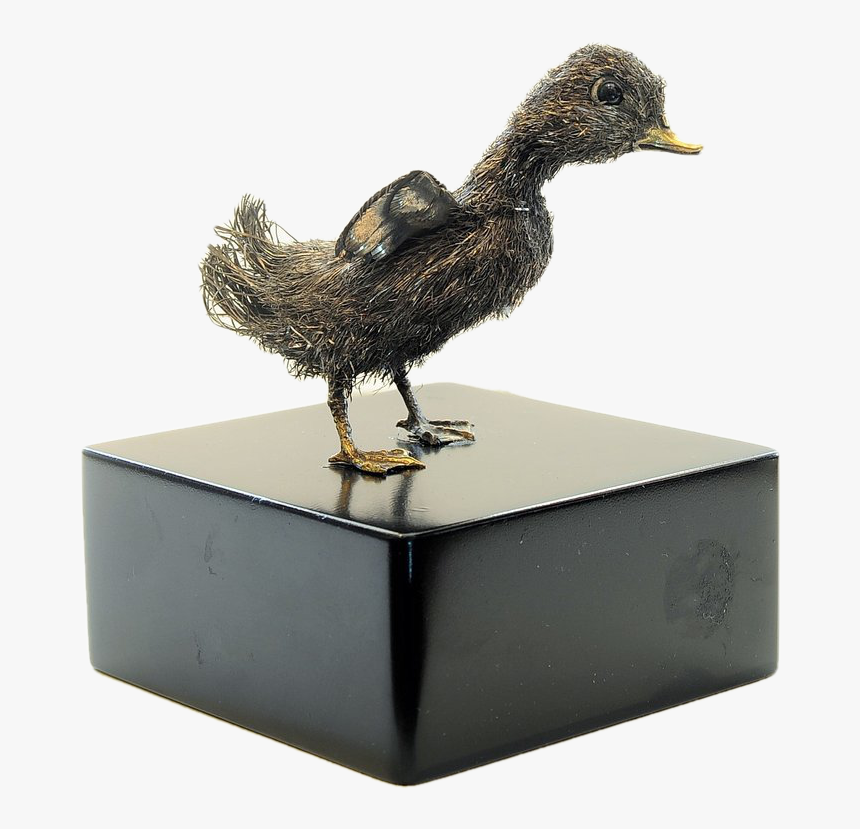 Buccellati Rare And Exceptional Italian Silver Duckling - American Black Duck, HD Png Download, Free Download