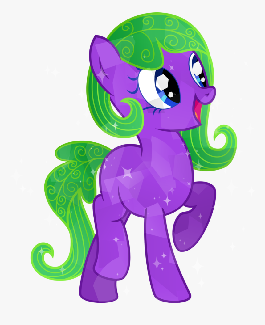 Tacobender, Blue Eyes, Commission, Crystal Pony, Cute, - Illustration, HD Png Download, Free Download