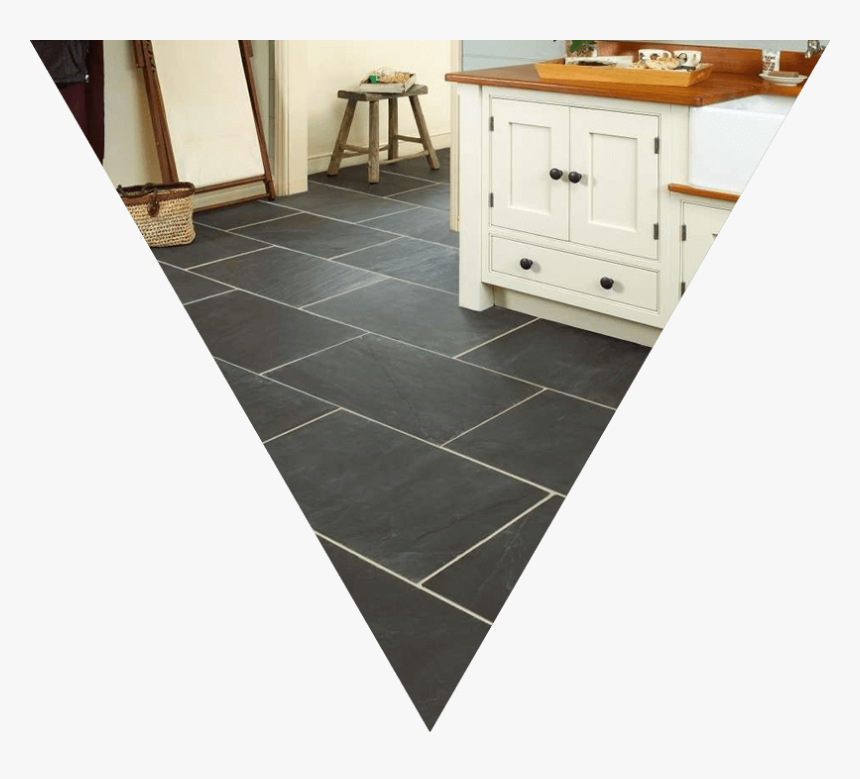 Welcome Image - Black Slate Kitchen Floor, HD Png Download, Free Download